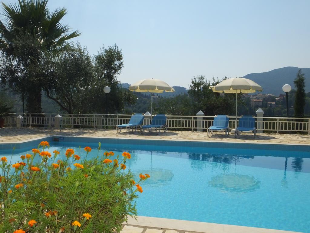 Corfu Villa Kokkini With Swimming Pool Kokkínion Kültér fotó