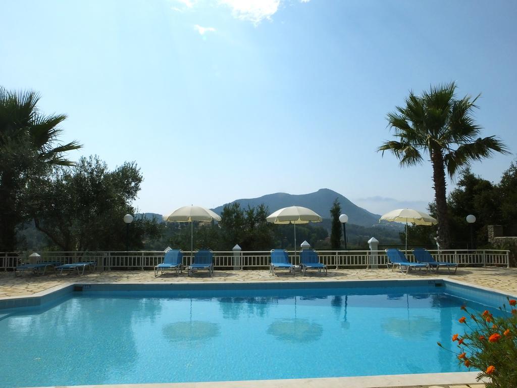 Corfu Villa Kokkini With Swimming Pool Kokkínion Kültér fotó