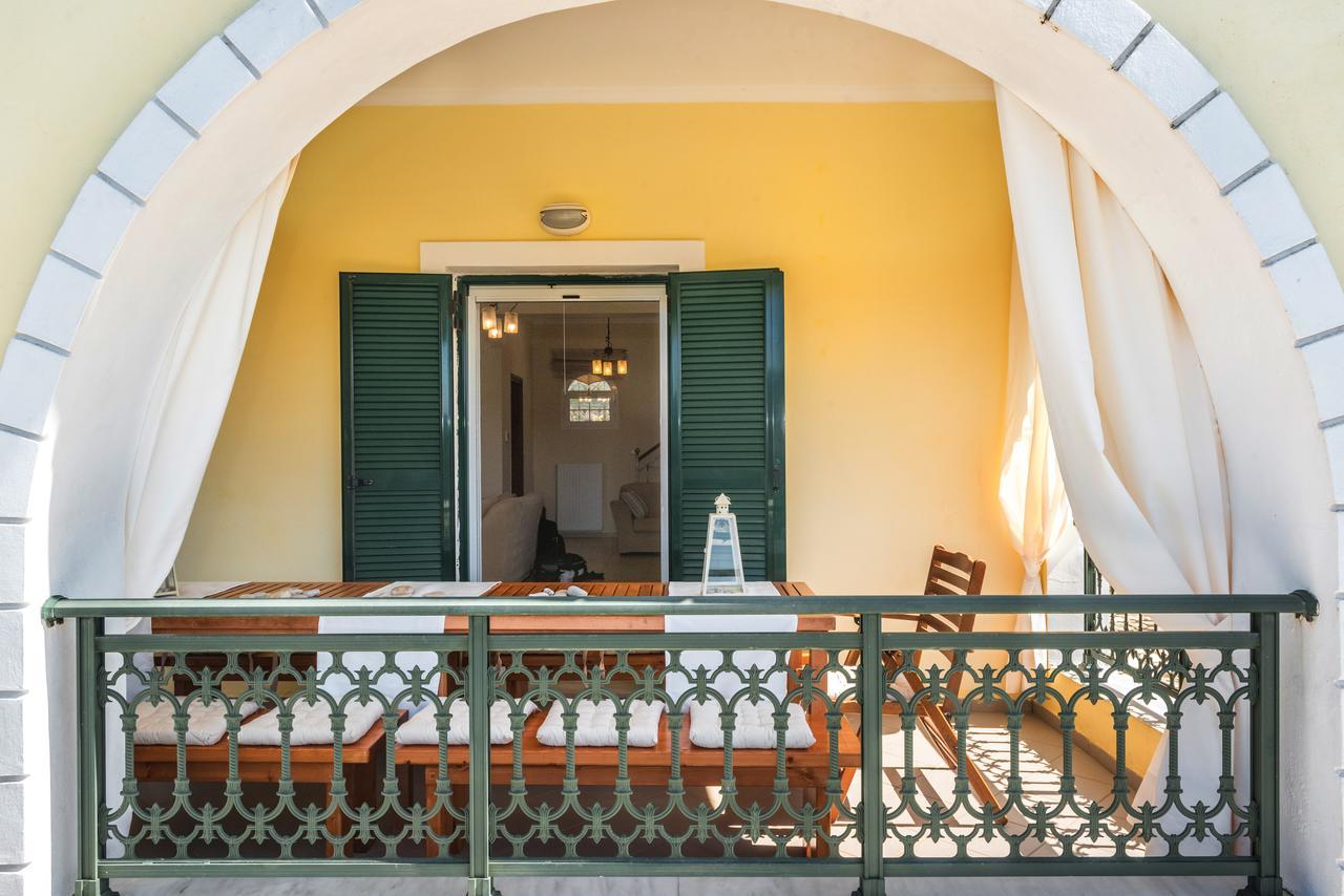 Corfu Villa Kokkini With Swimming Pool Kokkínion Kültér fotó