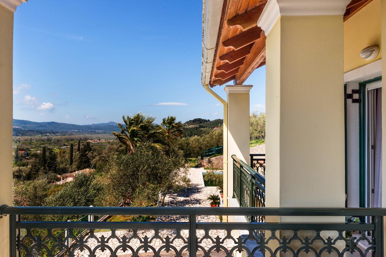 Corfu Villa Kokkini With Swimming Pool Kokkínion Kültér fotó