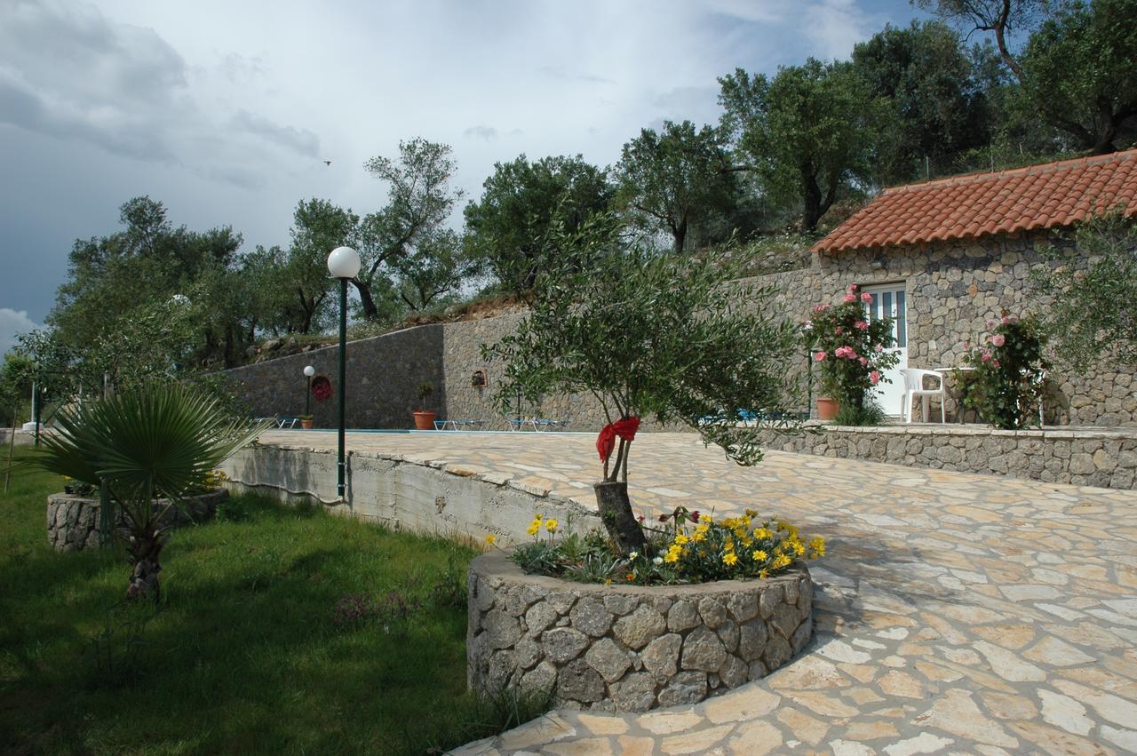 Corfu Villa Kokkini With Swimming Pool Kokkínion Kültér fotó