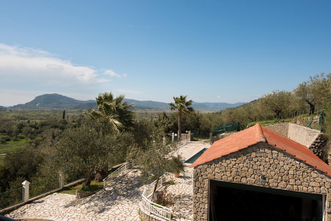 Corfu Villa Kokkini With Swimming Pool Kokkínion Kültér fotó
